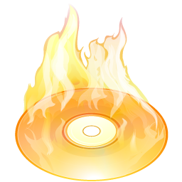 Burn Disk Icon 256x256 png